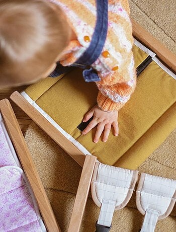 Jeu d'apprentissage Montessori : Salopette