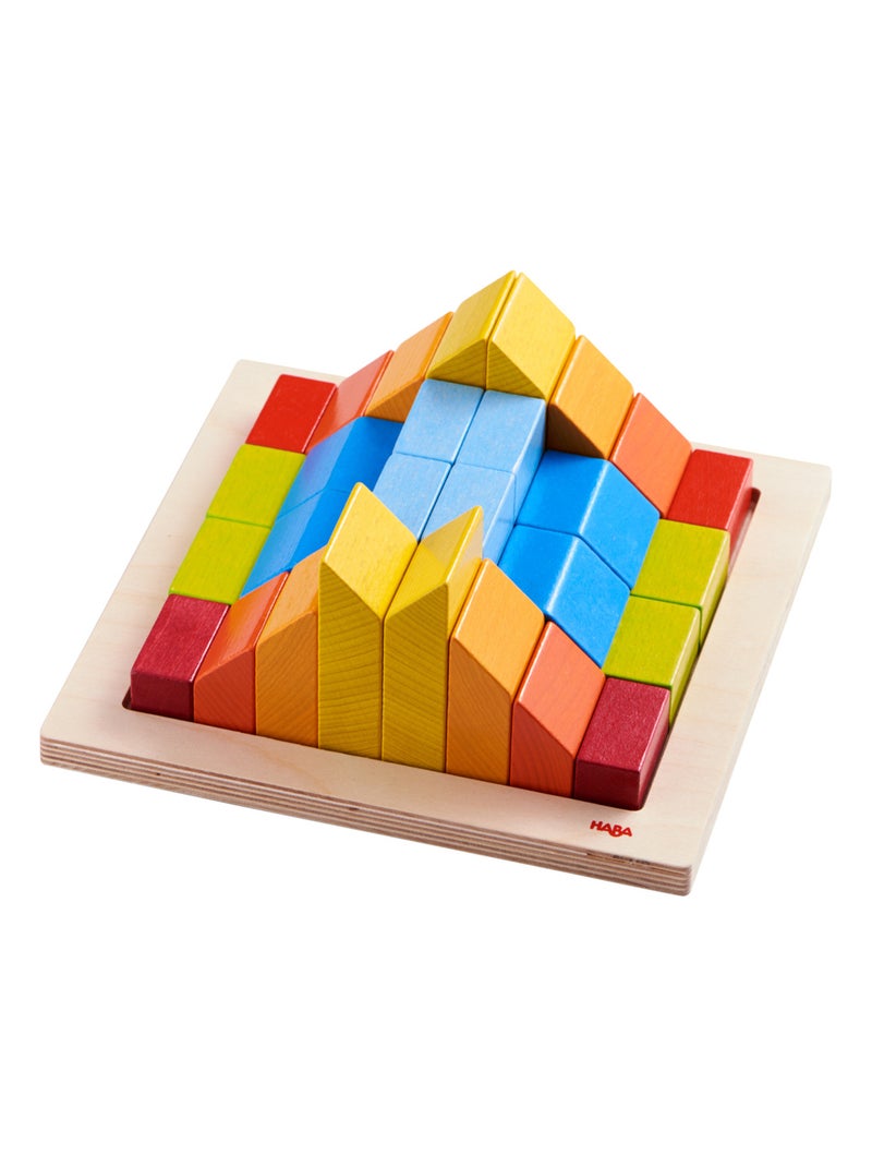 Jeu d'assemblage 3D - Pierres créatives Orange - Kiabi