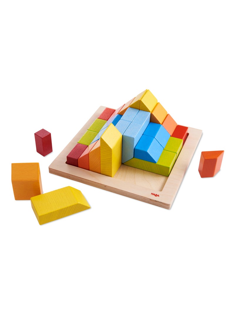 Jeu d'assemblage 3D - Pierres créatives Orange - Kiabi
