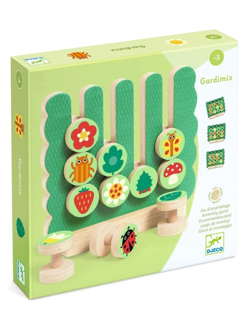Jeu d'assemblage Gardimix Multicolore - Kiabi