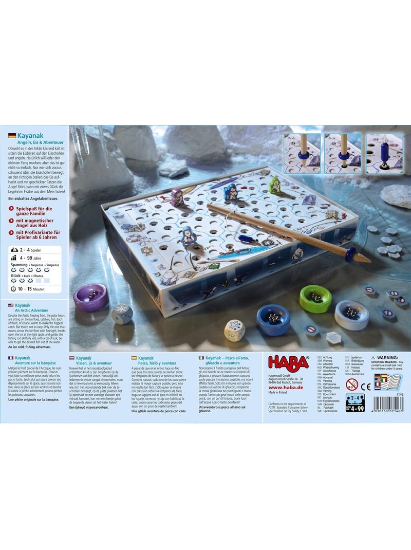 Jeu d'aventure sur la banquise kayanak Jaune - Kiabi