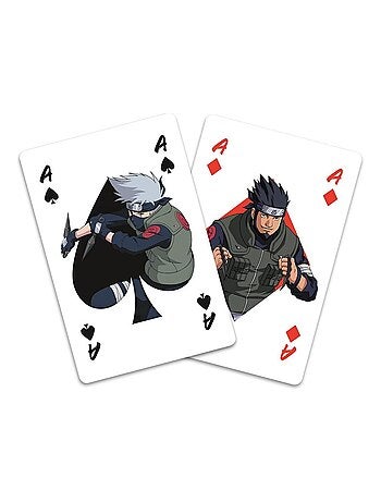 Jeu de 54 cartes - theme Naruto