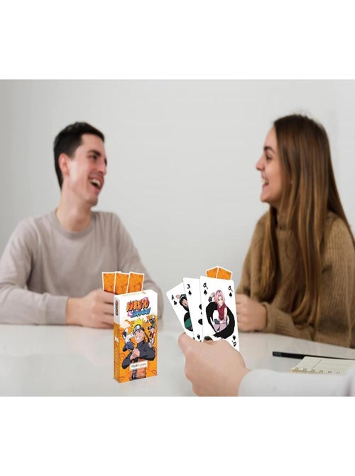 Jeu de 54 cartes - theme Naruto - Kiabi Jeu de 54 cartes - theme Naruto - Kiabi