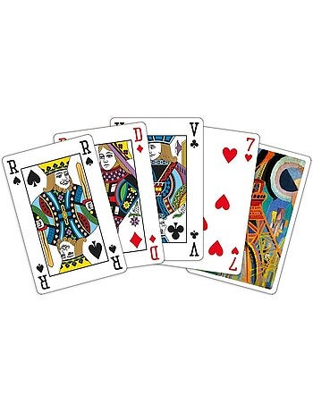 Jeu de 54 cartes air, fer et eau