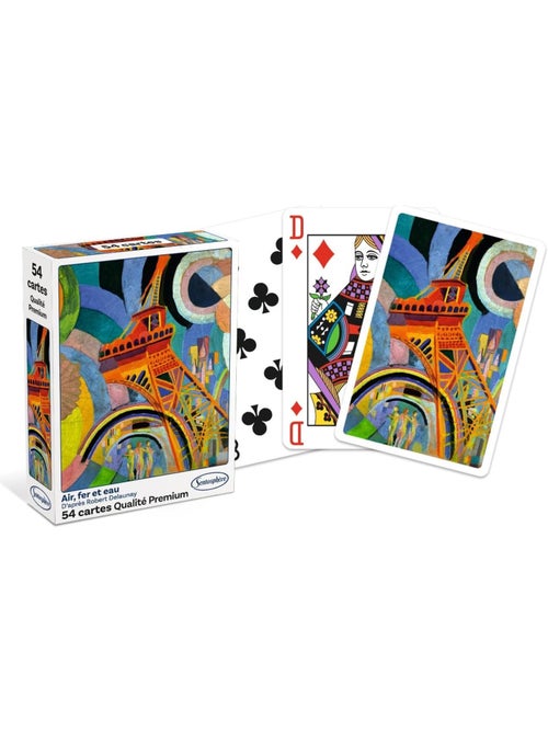 Jeu de 54 cartes air, fer et eau - Kiabi