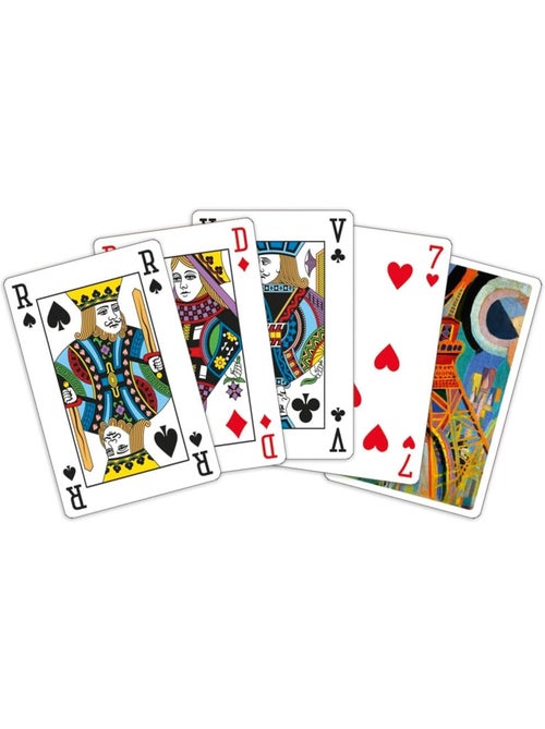 Jeu de 54 cartes air, fer et eau - Kiabi