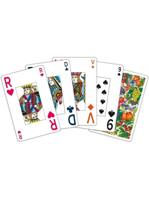 Jeu de 54 cartes fruits d'été - Kiabi
