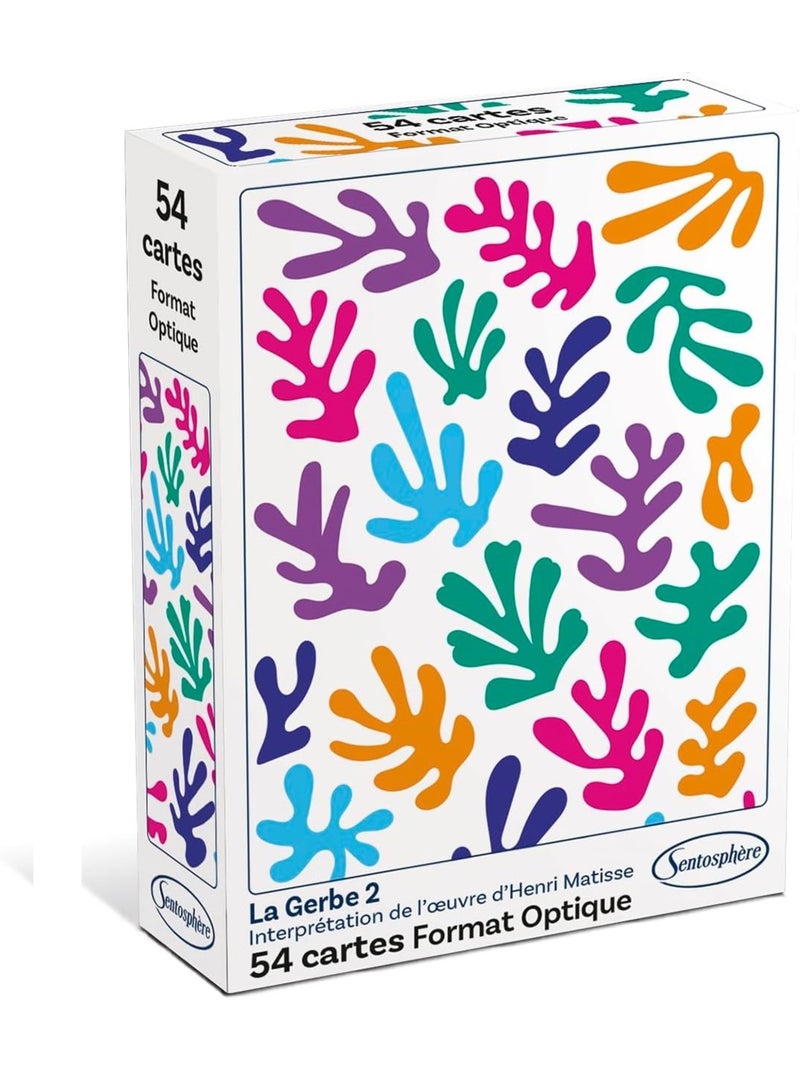 Jeu de 54 cartes la gerbe 2 N/A - Kiabi