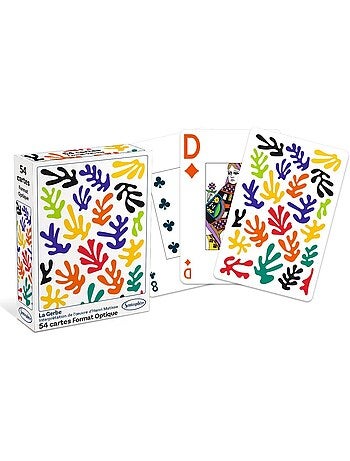 Jeu de 54 cartes la gerbe