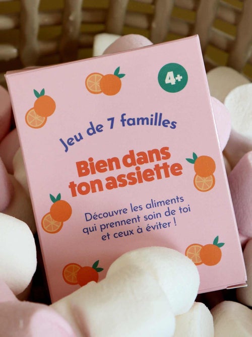 Jeu de 7 familles, Bien dans ton assiette - Alimentation - Kiabi