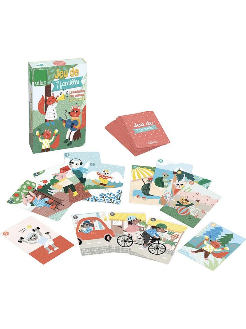 Jeu de 7 familles Michelle Carlslund N/A - Kiabi