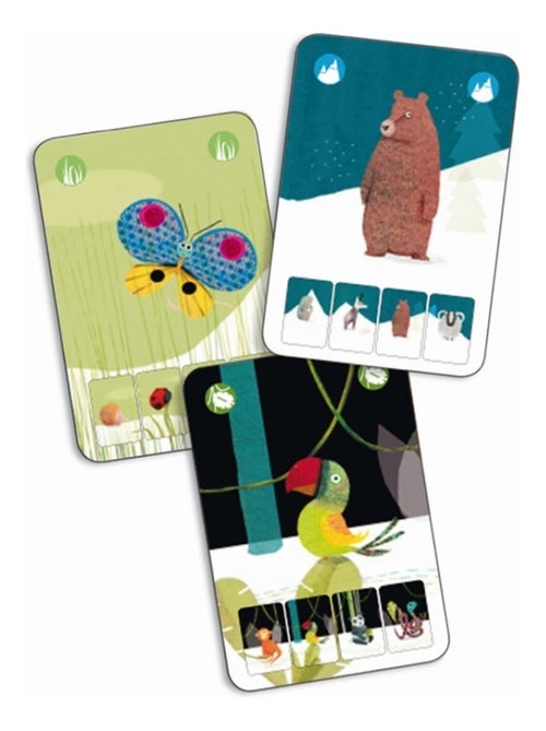 Jeu De 7 Familles Mini Nature - Kiabi