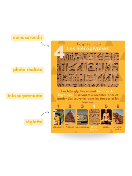 Jeu de 7 familles, voyage dans le temps - Histoire - Kiabi