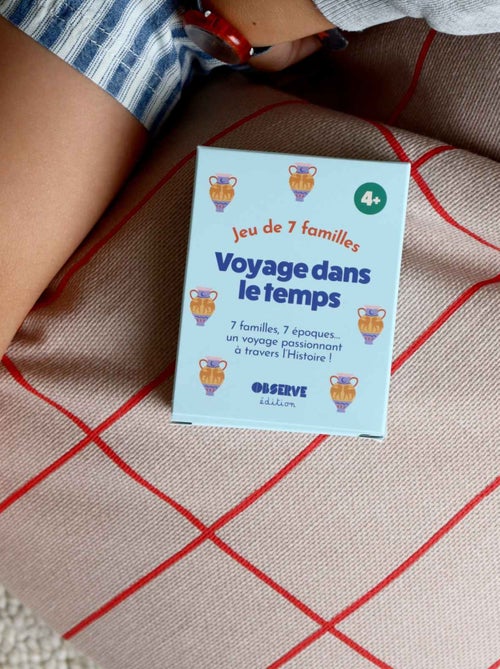 Jeu de 7 familles, voyage dans le temps - Histoire - Kiabi
