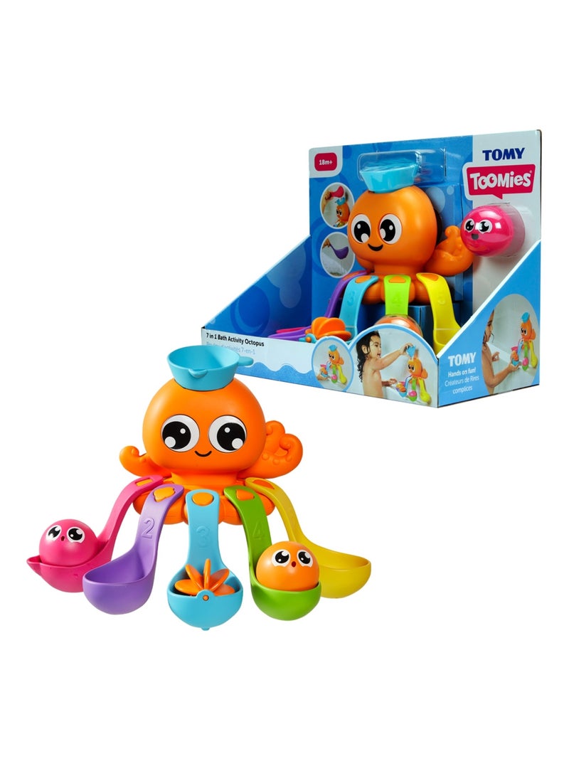 Jeu de bain - poulpy d'activités 7-en-1 dès 18 mois Multicolore - Kiabi