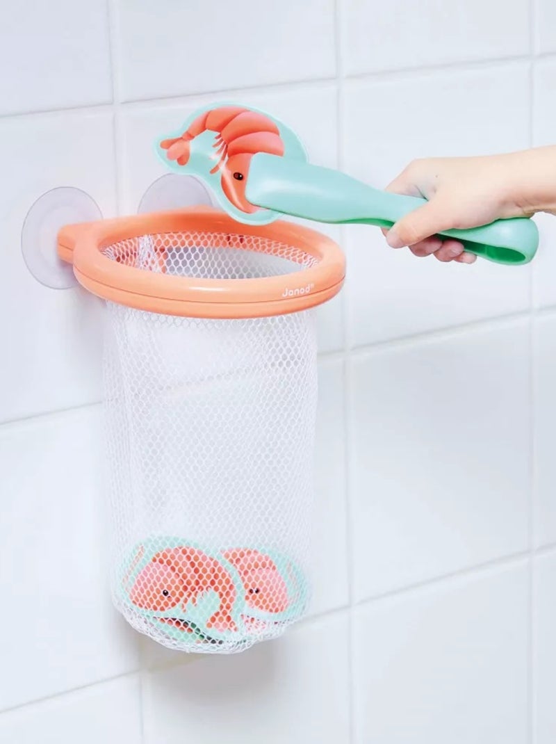 Jeu de bain Attrape-Crevettes Orange - Kiabi