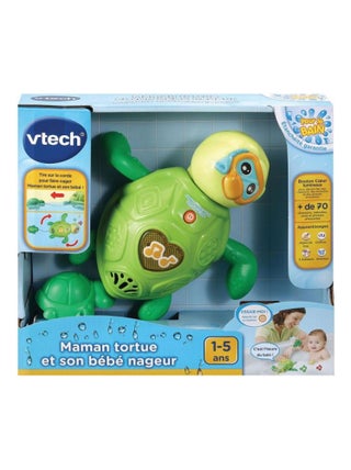 Jeu de Bain Maman Tortue et Bébé Nageur