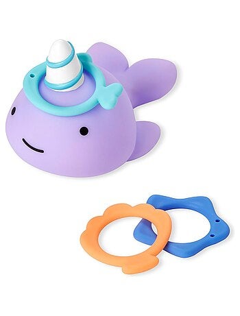 Jeu de bain Zoo lancer d'anneaux