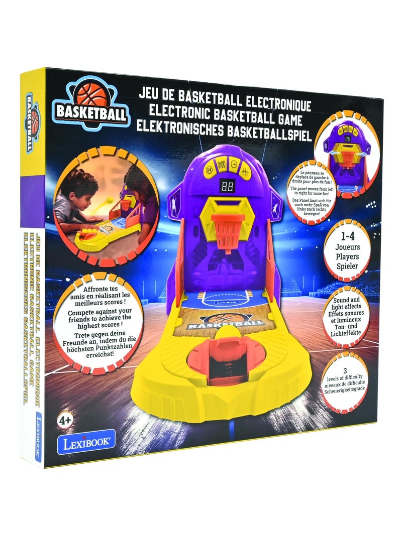 Jeu de Basketball Électronique avec effets lumineux et sonores Violet - Kiabi