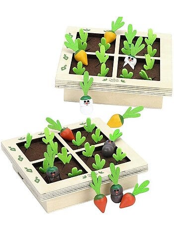 Jeu de bataille navale - La bataille du potager