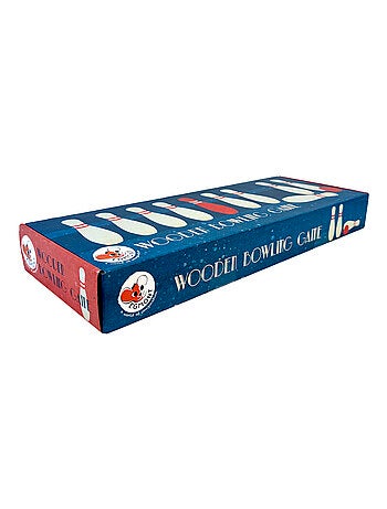 Jeu de bowling en bois
