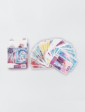 Jeu de carte des 7 familles 'La Reine des Neiges'