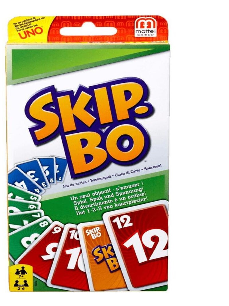 Jeu de carte Skip.Bo N/A - Kiabi