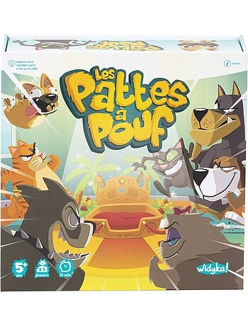 Jeu de cartes - les pattes à pouf