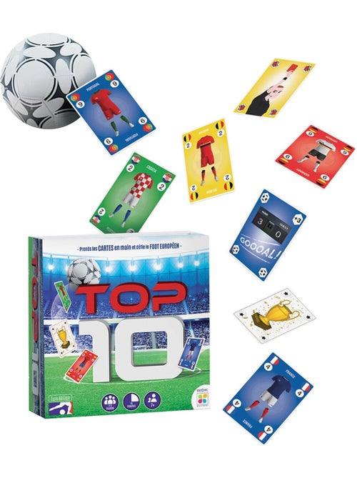 Jeu de cartes - Top 10 - Kiabi