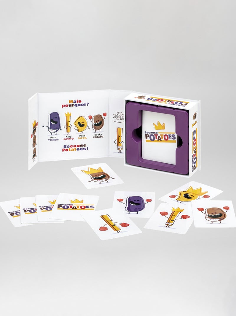 Jeu de cartes 'Because Potatoes' Blanc - Kiabi