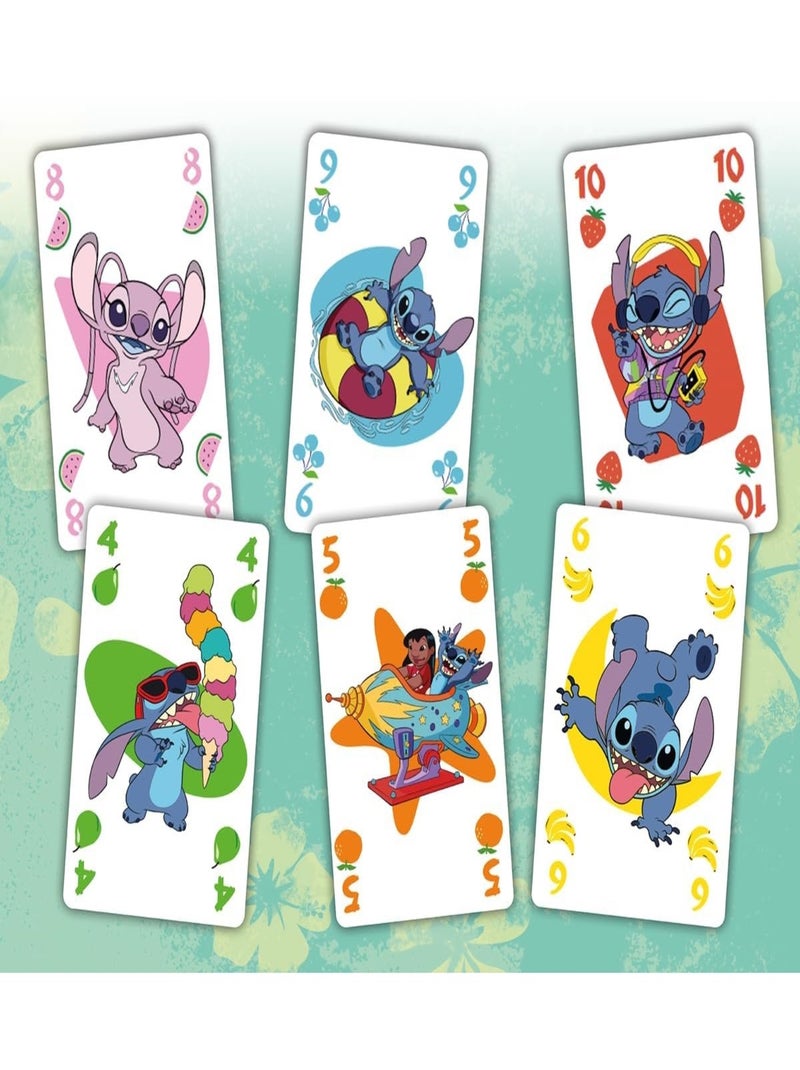 Jeu de cartes Level 8 Stitch Bleu - Kiabi