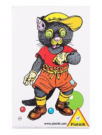 Jeu de cartes Mistigri : Rétro chat
