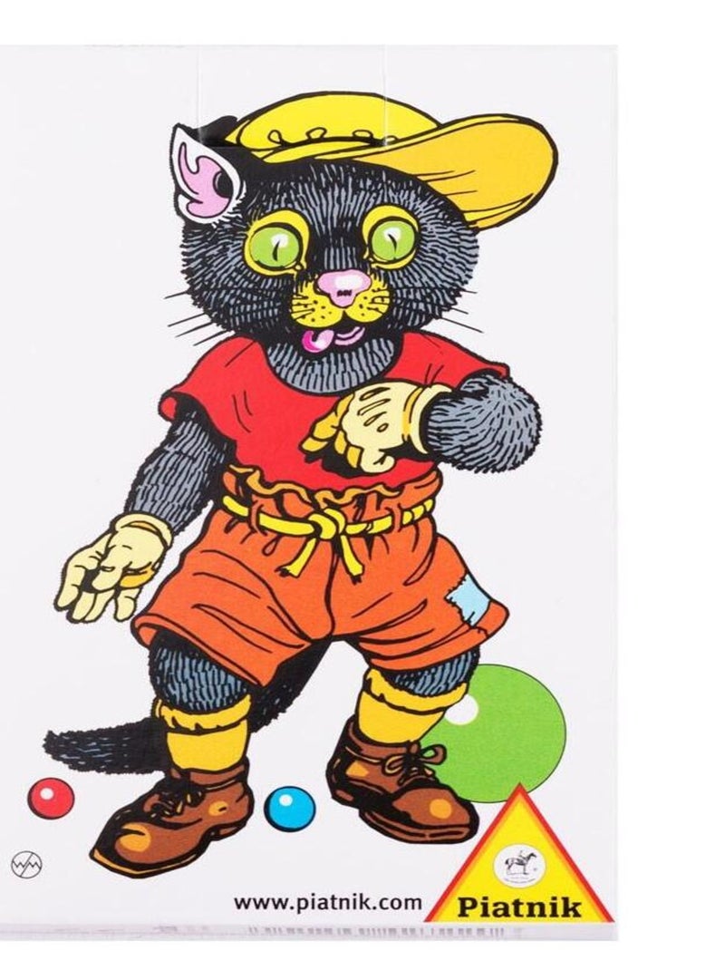Jeu de cartes Mistigri : Rétro chat N/A - Kiabi