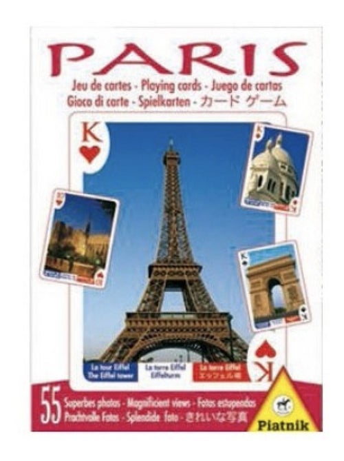 Jeu de cartes : Souvenir de Paris - Kiabi