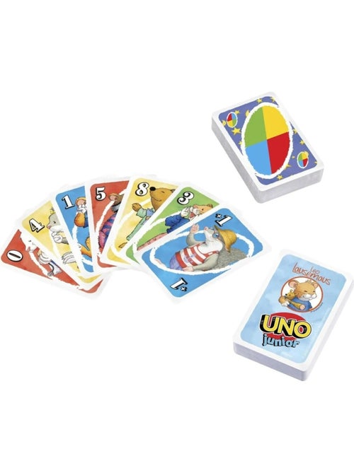 Jeu de cartes uno junior leo lausemaus - Kiabi