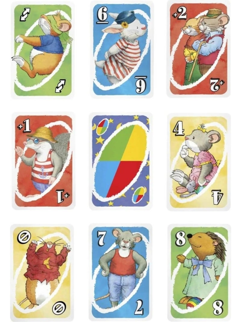 Jeu de cartes uno junior leo lausemaus N/A - Kiabi