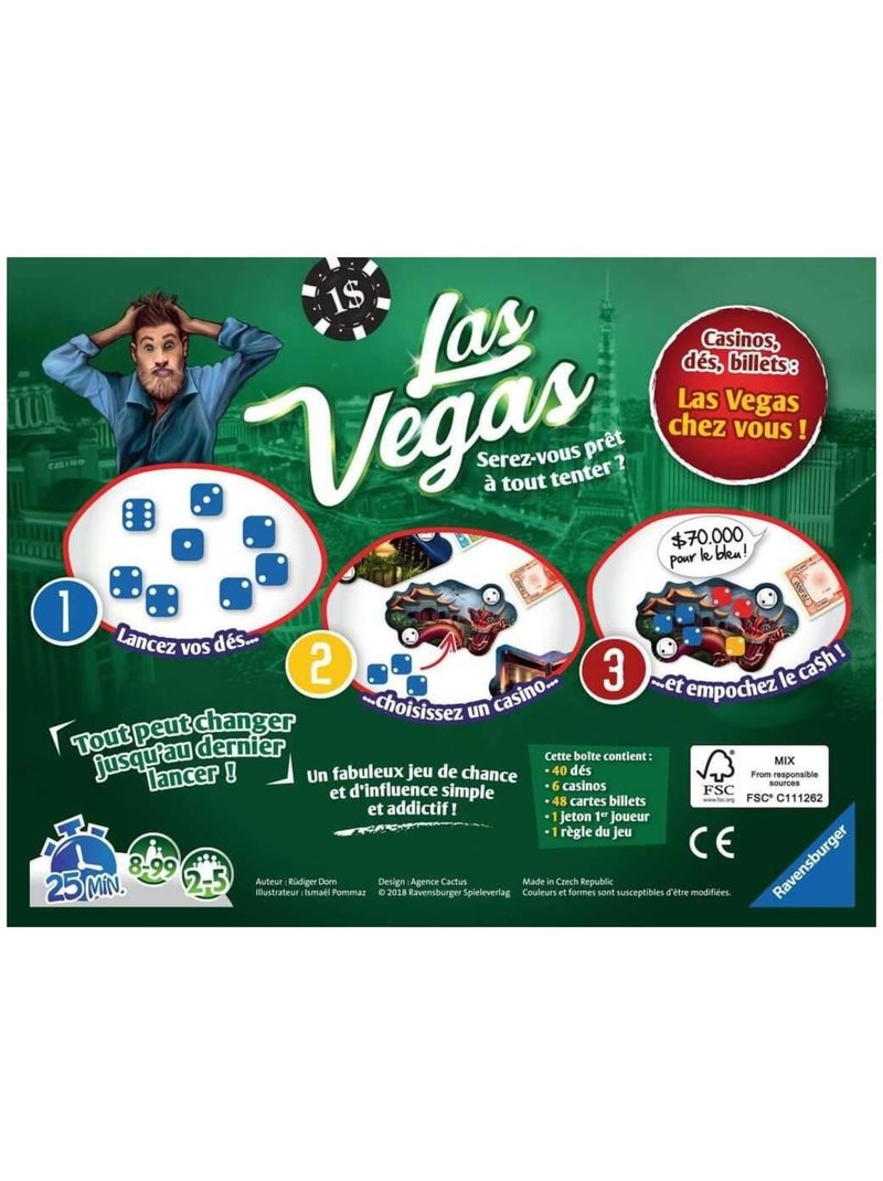 Jeu de casino: Las Vegas Bleu - Kiabi