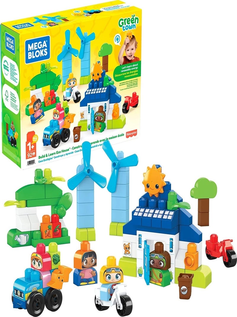Jeu De Construction - Maison écologique - Mega Bloks N/A - Kiabi