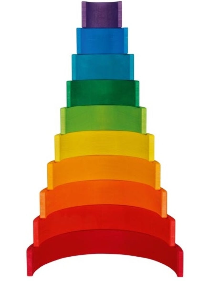 Jeu de construction Arc-en-ciel Rouge - Kiabi