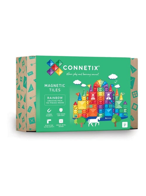 Jeu de construction magnétique creative pack - 102 pièces - Kiabi