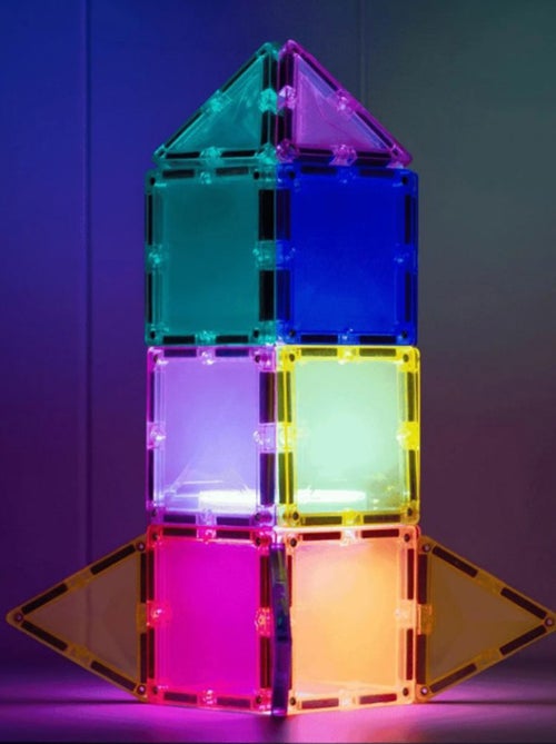 Jeu de construction magnétique Étoile lumineuse pack - 28 pièces - Kiabi
