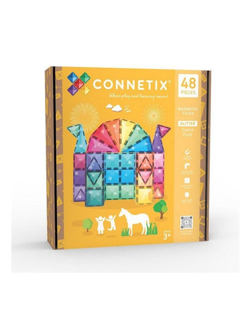 Jeu de construction magnétique Pailleté pack - 48 pièces - Kiabi