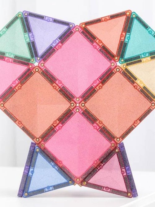 Jeu de construction magnétique Pailleté pack - 48 pièces - Kiabi