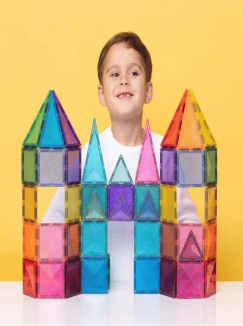 Jeu de construction magnétique Pailleté pack - 48 pièces - Kiabi