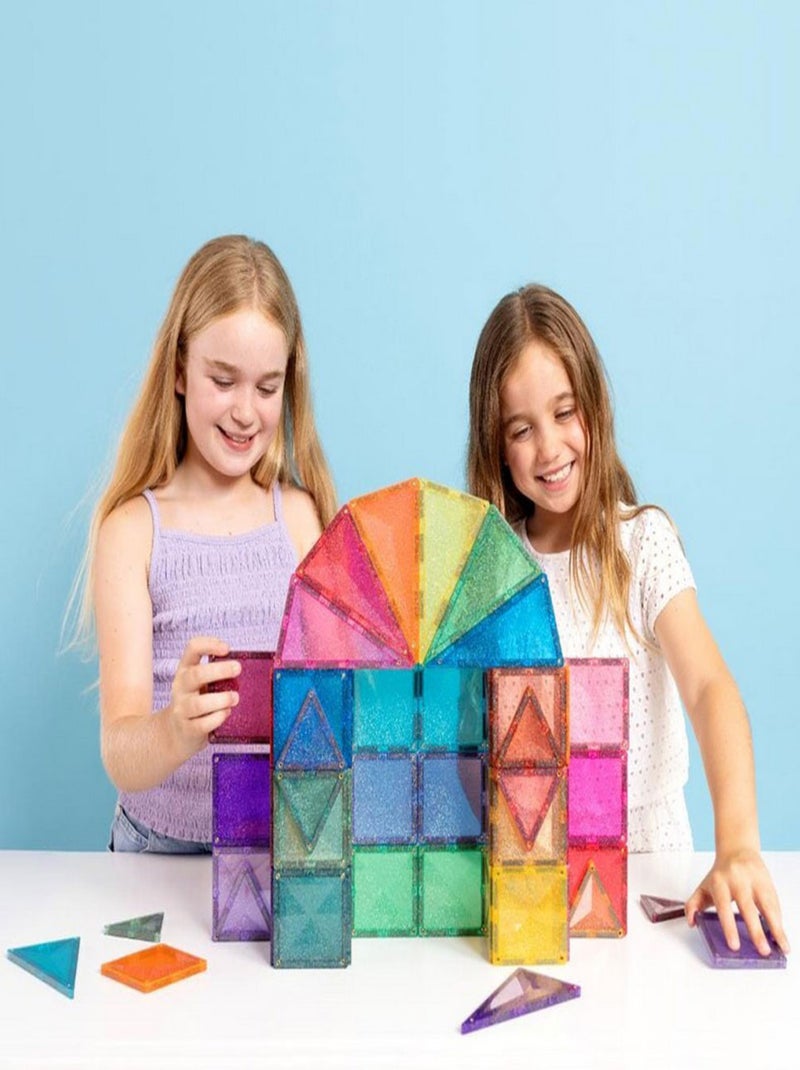 Jeu de construction magnétique Pailleté pack - 48 pièces N/A - Kiabi