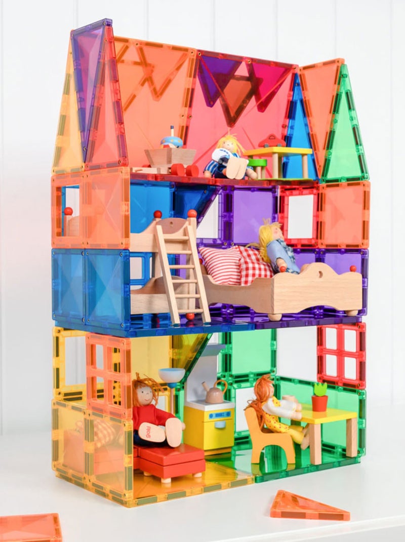 Jeu de construction magnétique starter pack - 60 pièces N/A - Kiabi