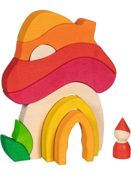 Jeu de construction Maison champignon - Kiabi