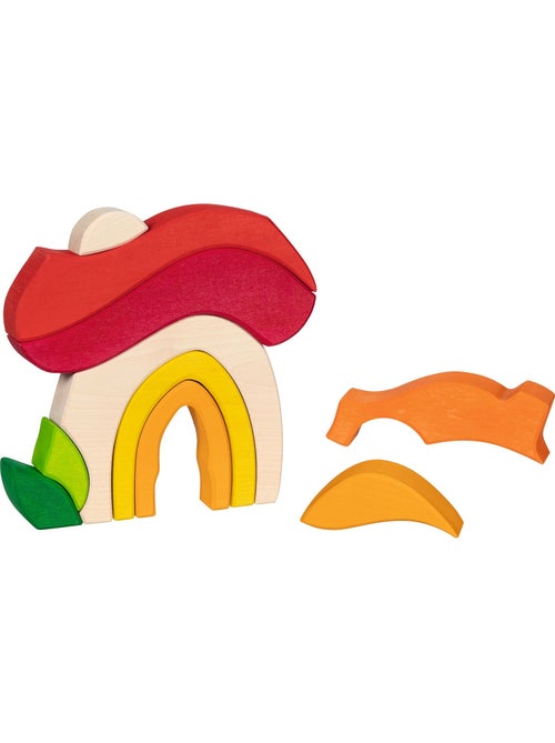 Jeu de construction Maison champignon - Kiabi