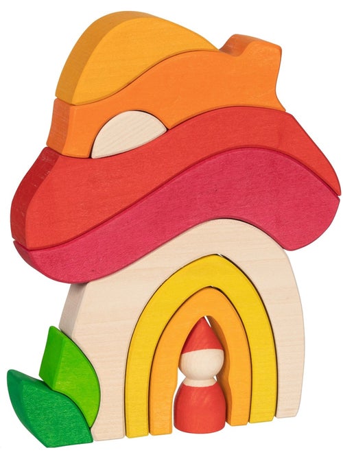 Jeu de construction Maison champignon - Kiabi