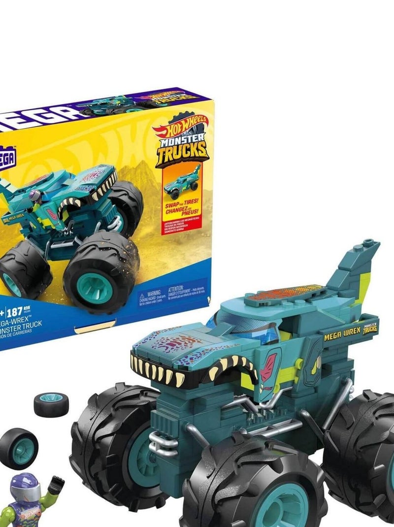 Jeu de construction : MEGA Hot Wheels® Monster Truck Mega Wrex N/A - Kiabi